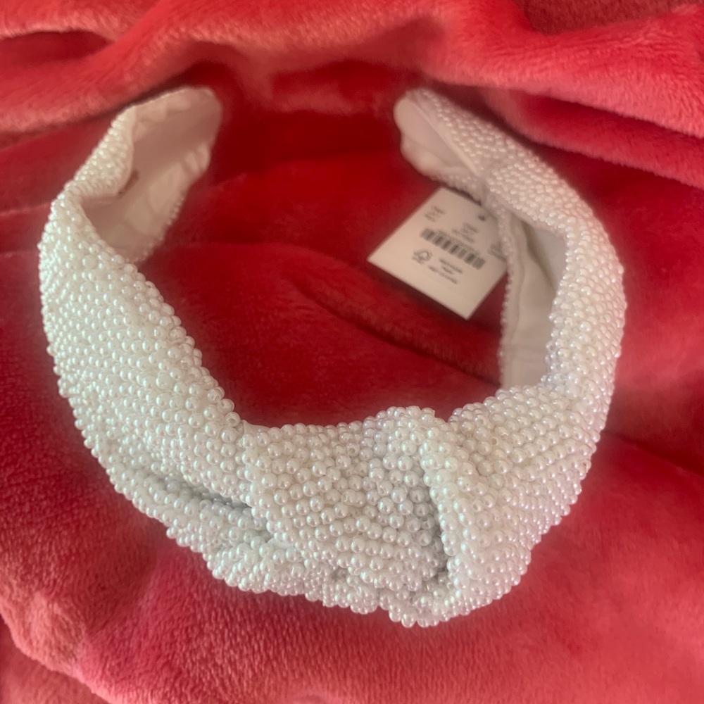 J. Crew Beaded Knot Headband NWT